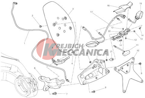 PLATE HOLDER (AUS,EUR,FRA,JAP)
