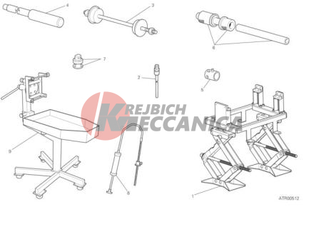WORKSHOP SERVICE TOOLS (FRAME)