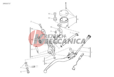 20A FRONT BRAKE PUMP
