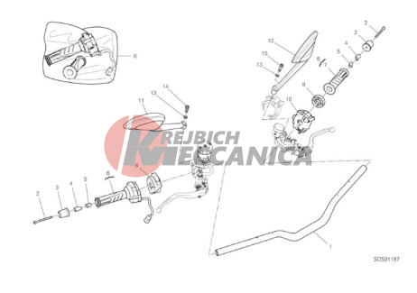 HANDLEBAR AND CONTROLS