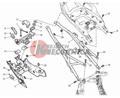 REAR FRAME COMP.