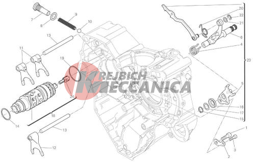 GEAR CHANGE MECHANISM