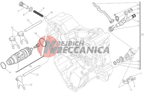 GEAR CHANGE MECHANISM
