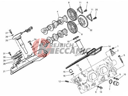 REAR HEAD - TIMING SYSTEM
