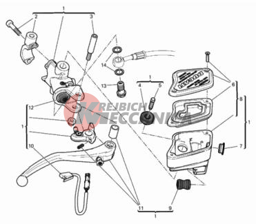 FRONT BRAKE PUMP