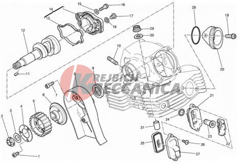 VERTICAL CYLINDER HEAD - TIMING