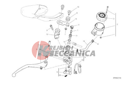 FRONT BRAKE PUMP
