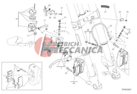 FRONT BRAKE SYSTEM