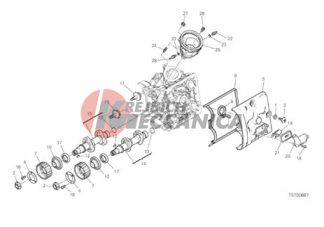HORIZONTAL HEAD - TIMING SYSTEM