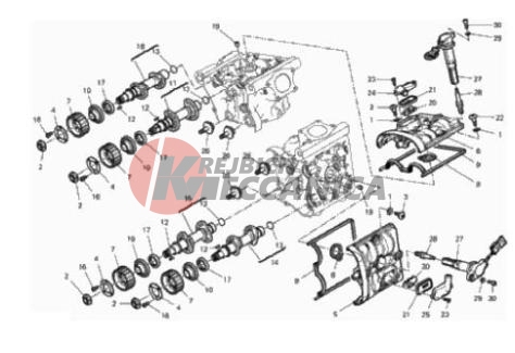 CYLINDER HEAD : TIMING SYSTEM