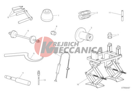 WORKSHOP SERVICE TOOLS (FRAME)
