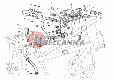 AIR INDUCTION - OIL VENT