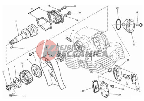 VERTICAL CYLINDER HEAD - TIMING
