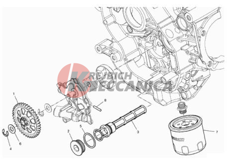 FILTERS AND OIL PUMP