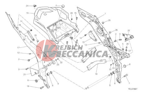 REAR FRAME COMP.