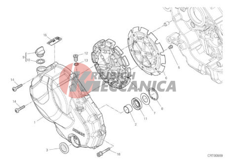 CLUTCH COVER