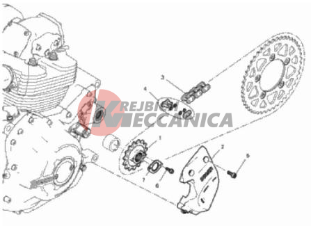 FRONT SPROCKET - CHAIN