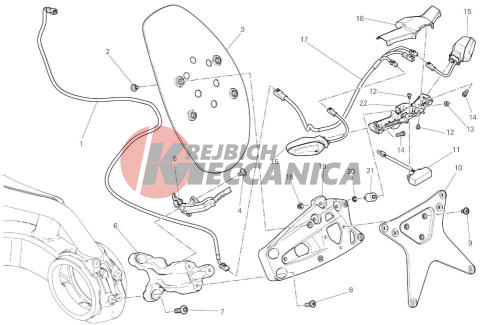 PLATE HOLDER (AUS,EUR,FRA,JAP)