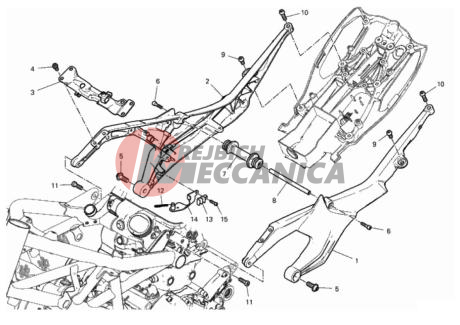 REAR FRAME COMP.