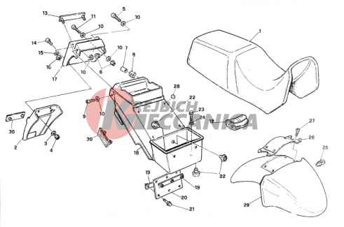 SEAT MUDGUARDS