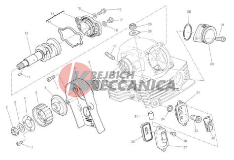 VERTICAL CYLINDER HEAD - TIMING