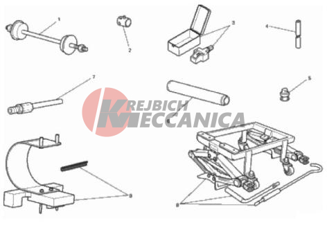 WORKSHOP SERVICE TOOLS, FRAME