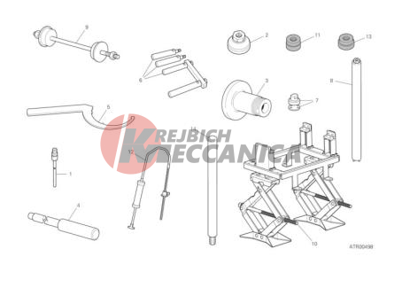 WORKSHOP SERVICE TOOLS (FRAME)