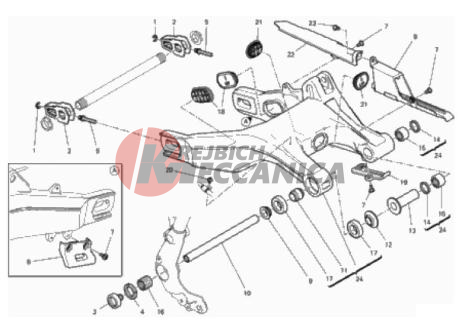 REAR SWINGING ARM