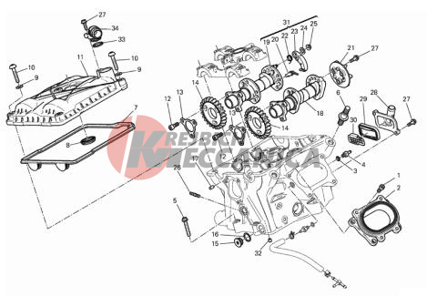 VERTICAL CYLINDER HEAD - TIMING
