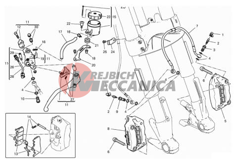 FRONT BRAKE SYSTEM