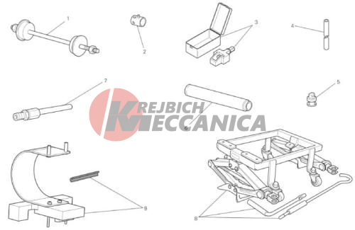 WORKSHOP SERVICE TOOLS, FRAME