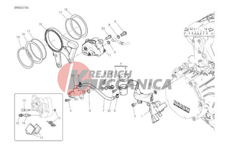 20D REAR BRAKE SYSTEM