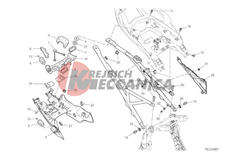 REAR FRAME COMP.