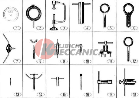 WORKSHOP SERVICE TOOLS