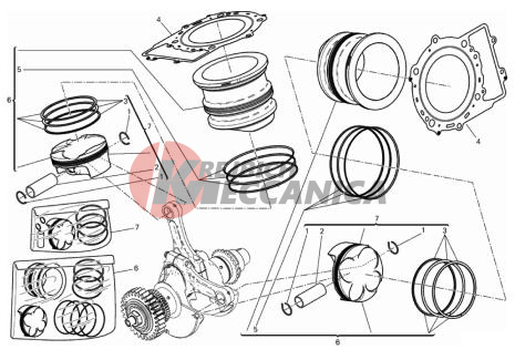 CYLINDERS - PISTONS