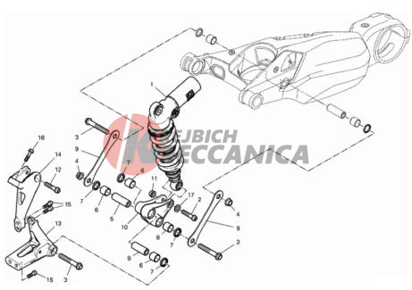 REAR SHOCK ABSORBER