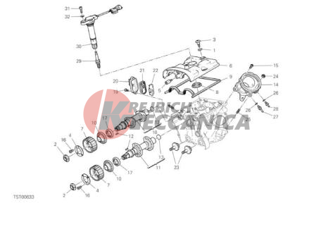VERTICAL CYLINDER HEAD - TIMING