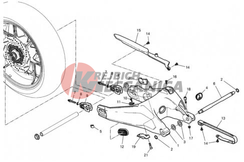 REAR SWINGING ARM