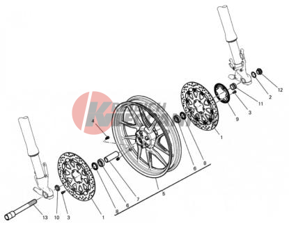 FRONT WHEEL