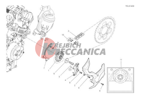 FRONT SPROCKET - CHAIN