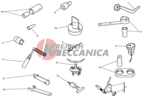 WORKSHOP SERVICE TOOLS, ENGINE