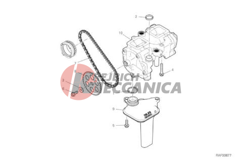 08A OIL PUMP