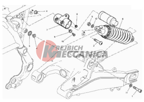 REAR SHOCK ABSORBER