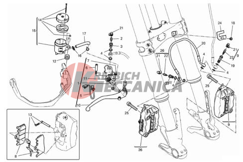 FRONT BRAKE SYSTEM