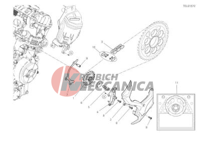 FRONT SPROCKET - CHAIN