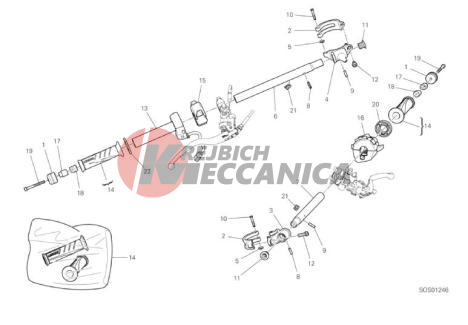 22A HALF-HANDLEBARS