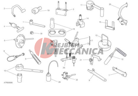 WORKSHOP SERVICE TOOLS (ENGINE)