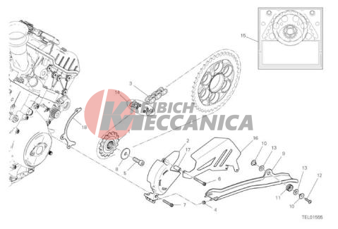 17A FRONT SPROCKET - CHAIN