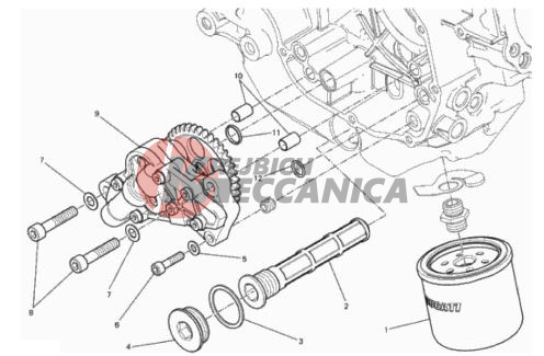 FILTERS AND OIL PUMP