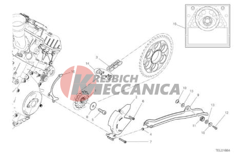 17A FRONT SPROCKET - CHAIN